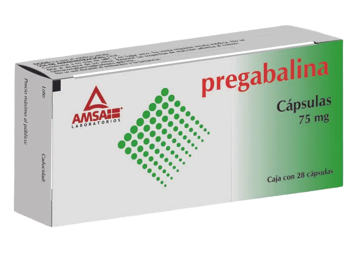 PREGABALINA (AMSA) C/28 CAP. 75 MG.