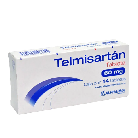 TELMISARTAN (ALPHARMA) C/14 TAB. 80 MG.