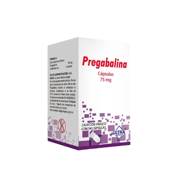 PREGABALINA (ULTRA) C/14 TAB. 75 MG.