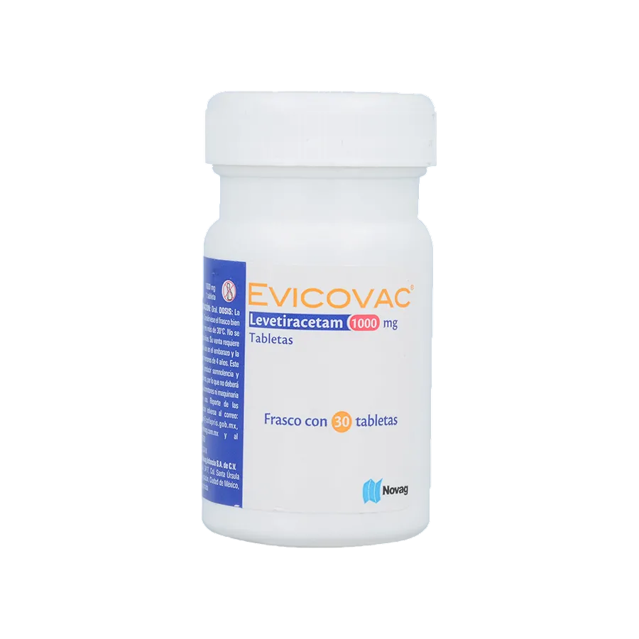 LEVETIRACETAM EVICOVAC C/30 TAB. 1000 MG.