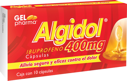IBUPROFENO ALGIDOL C/10 CAPS 400 MG
