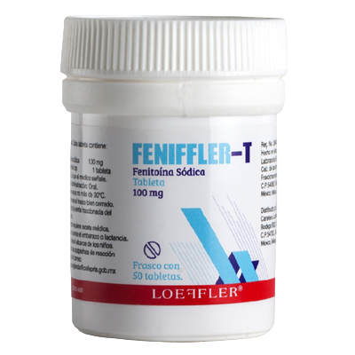 FENITOINA FENIFFLER T C/50 TAB. 100 MG.