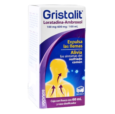 GRISTALIT SOL. 100MG-600MG/100ML FCO 60ML