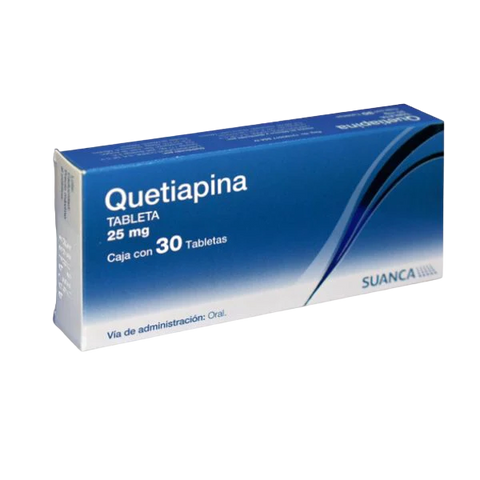 QUETIAPINA C/30 TAB 25 MG