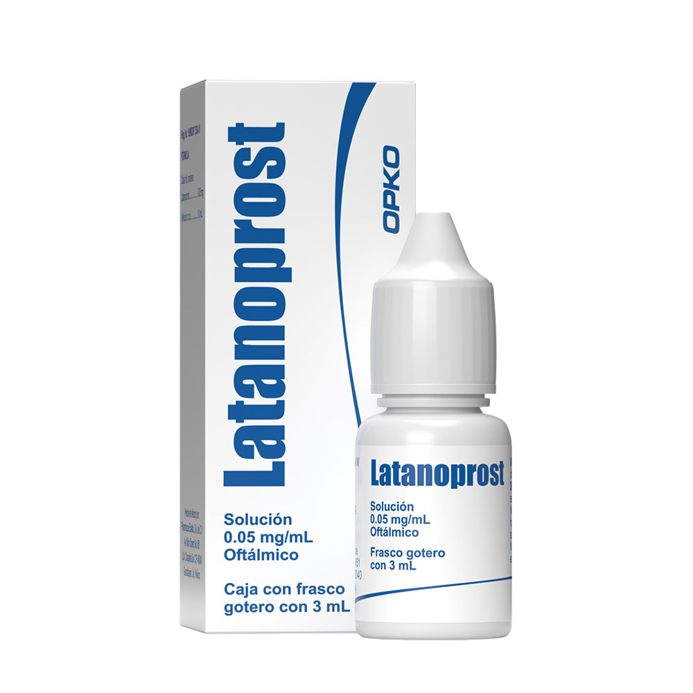 LATANOPROST SOL. OFT. FCO 3ML 0.05MG/1ML