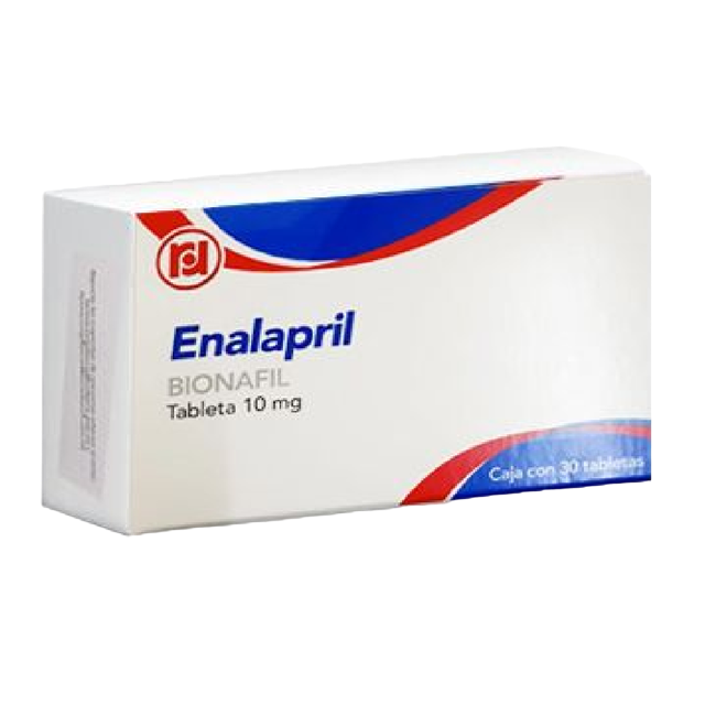 ENALAPRIL 10MG CAJA C/30 TAB