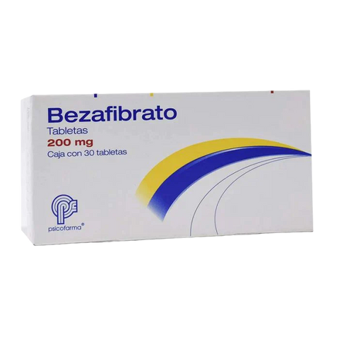 BEZAFIBRATO 200MG TAB C/30