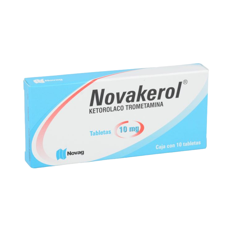 KETOROLACO NOVAKEROL 10 MG C/10 TAB