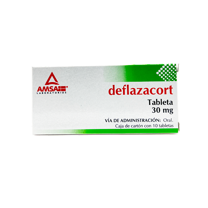 DEFLAZACORT (AMSA) C/10 TAB. 30 MG.