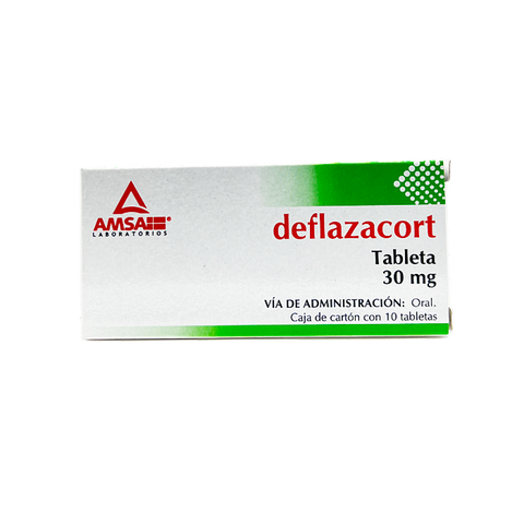 DEFLAZACORT (AMSA) C/10 TAB. 30 MG.