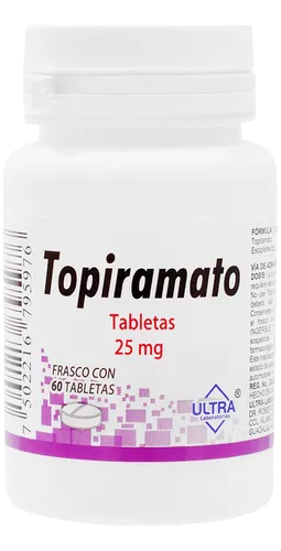 TOPIRAMATO (ULTRA) C/60 TAB. 25 MG.