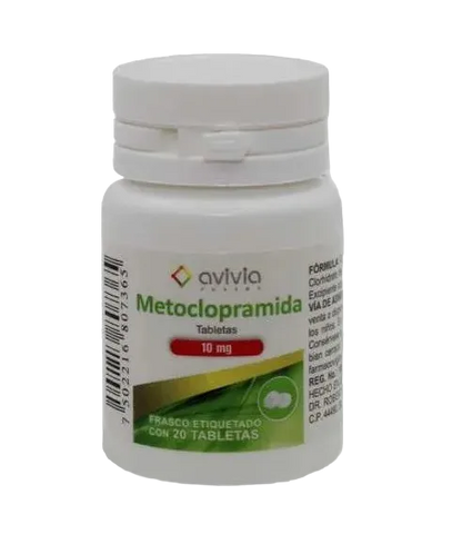 METOCLOPRAMIDA (AVIVIA) C/20 TAB. 10 MG.