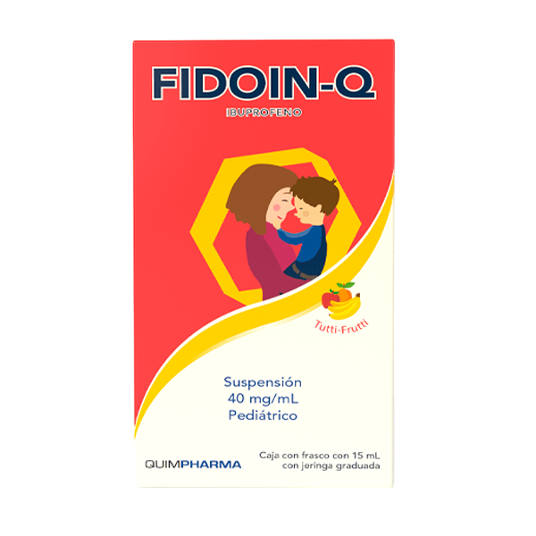 IBUPROFENO FIDOIN Q SUSP. PEDIÁTRICO 15 ML. 40 MG.