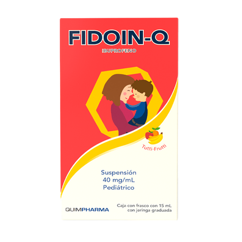 IBUPROFENO FIDOIN Q SUSP. PEDIÁTRICO 15 ML. 40 MG.