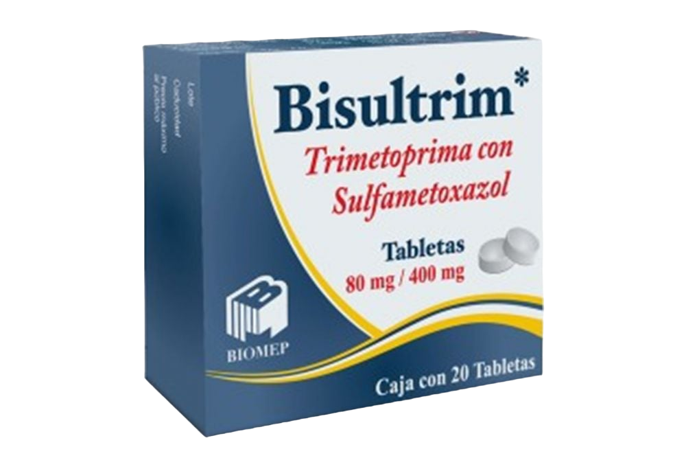 TRIMETROPRIMA/SULFAMETAXOL BISULTRIM C/20 TAB. 80/400 MG.