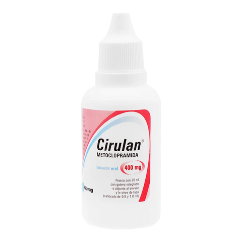 METOCLOPRAMIDA CIRULAN SOL. GOTAS 20 ML. 400 MG.