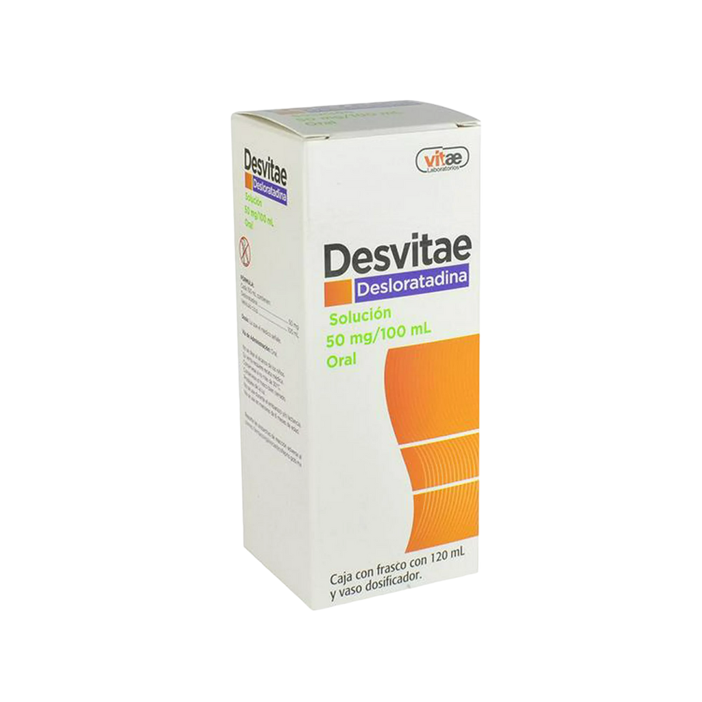 DESLORATADINA DESVITAE SOLUCION 120 ML. 50 MG.