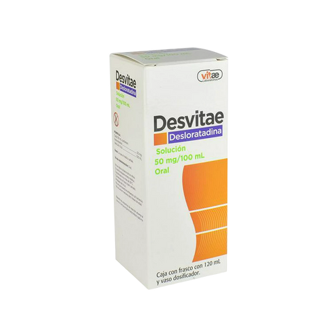 DESLORATADINA DESVITAE SOLUCION 120 ML. 50 MG.