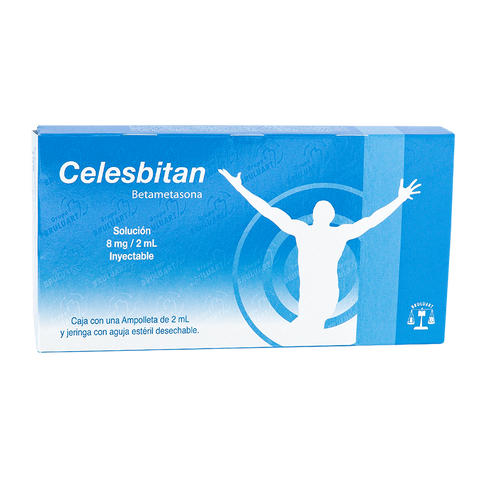 CELESBITAN SOLUCION 8MG/2ML INYECTABLE