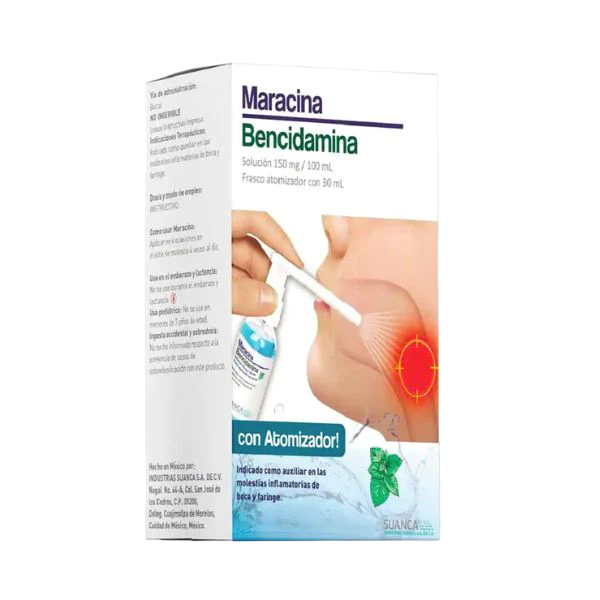 BENCIDAMIDA MARACIN SPRAY FRASCO CON 30ML