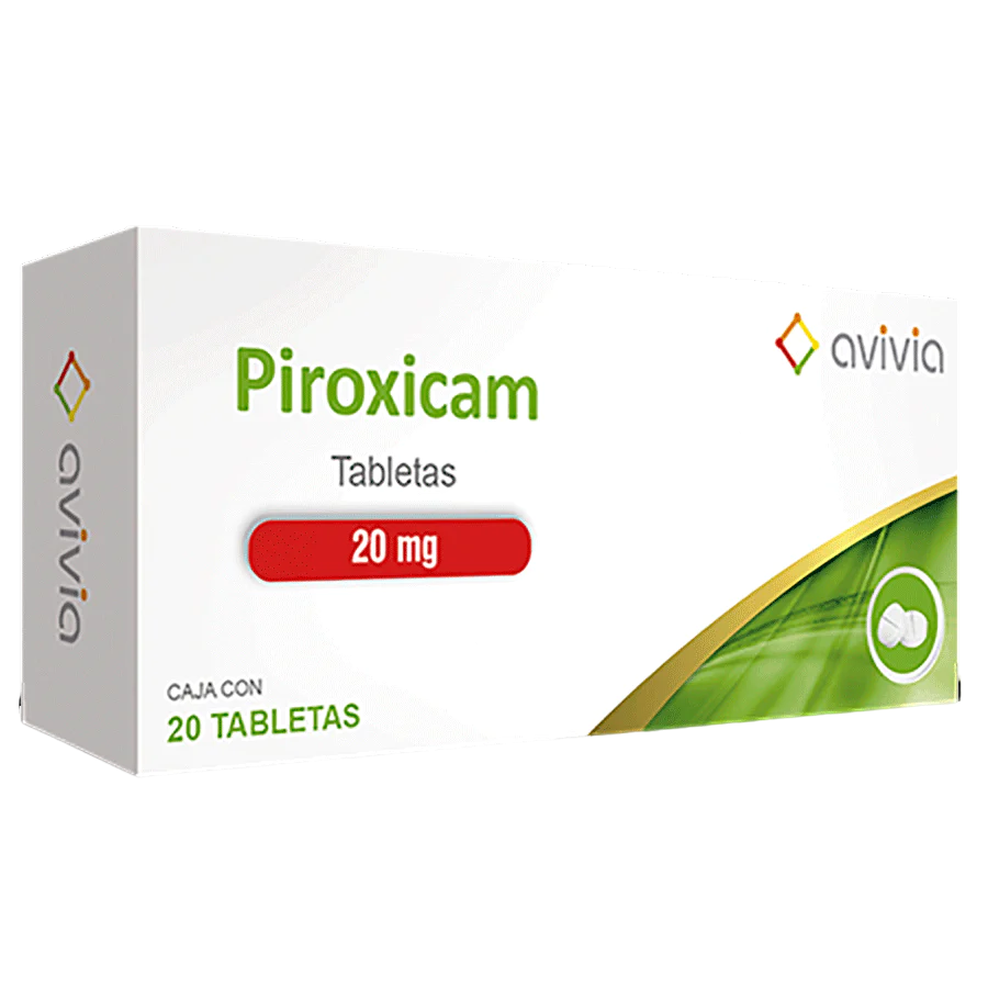 PIROXICAM (AVIVIA) C/20 TAB. 20 MG.