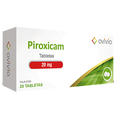 PIROXICAM (AVIVIA) C/20 TAB. 20 MG.