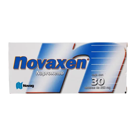 NAPROXENO NOVAXEN C/30 TAB. 250 MG.