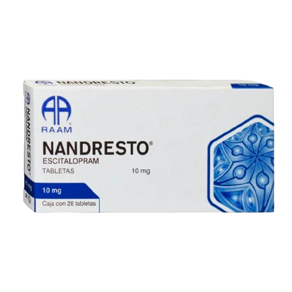 ESCITALOPRAM NANDRESTO C/28 TAB. 10 MG.