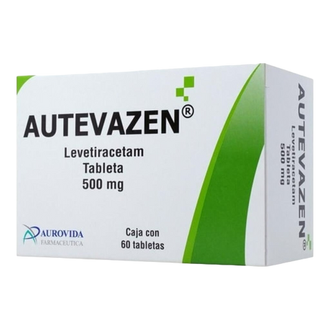 AUTEVAZEN 500 MG C/60 TAB LEVETIRACETAM