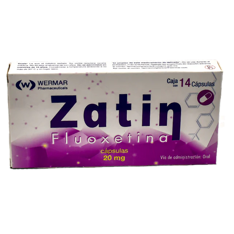 ZATIN 20MG CAJA C/14 CAP