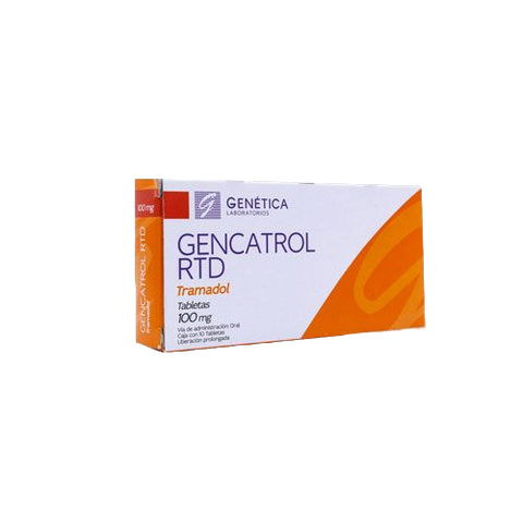 GENCATROL RTD C/10 TAB. L.P. 100 MG.