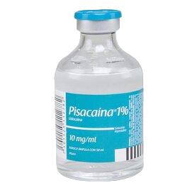 PISACAINA 1% SOL. INY. C/1 FRASCO. 50 ML. 10 MG.