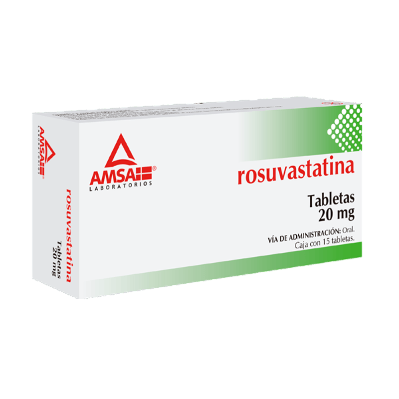 ROSUVASTATINA (AMSA) C/15 TAB. 20 MG.