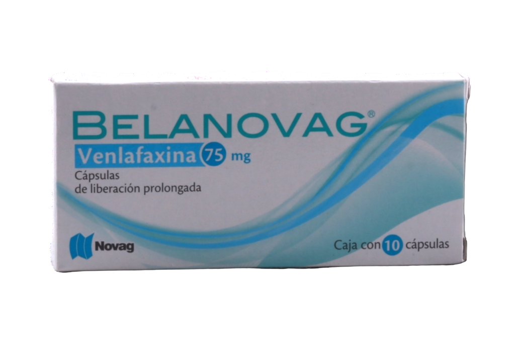 VENLAFAXINA BELANOVAG 75 MG C/10 CAP