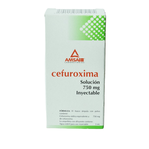 CEFUROXIMA 750MG SOL INY