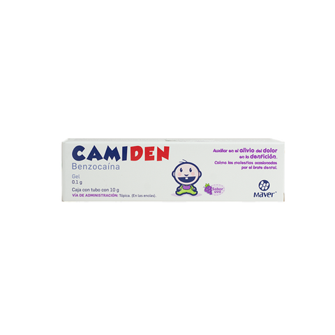 CADIMEN GEL SABOR UVA TUBO C/10