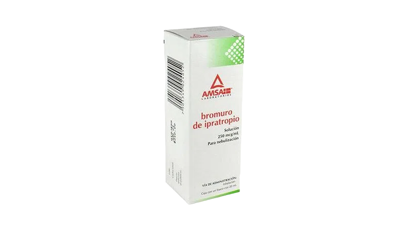 BROMURO DE IPRATOPIO SOL 250MCG/ML PZA