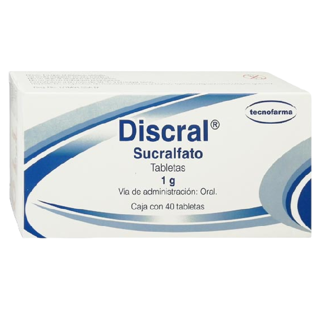 SULCRALFATO 1G C/40 TAB DISCRAL