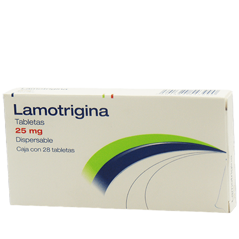 LAMOTRIGINA (PSICOFARMA) C/28 TAB. DISPERSABLES 25 MG.