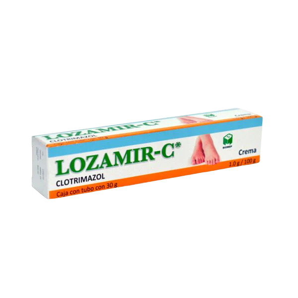 CLOTRIMAZOL LOZAMIR C CREMA TUBO C/30 G. 1 G.