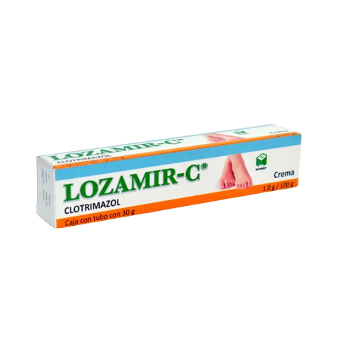 CLOTRIMAZOL LOZAMIR C CREMA TUBO C/30 G. 1 G.