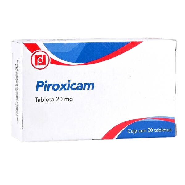 PIROXICAM 20 MG C/20 TAB