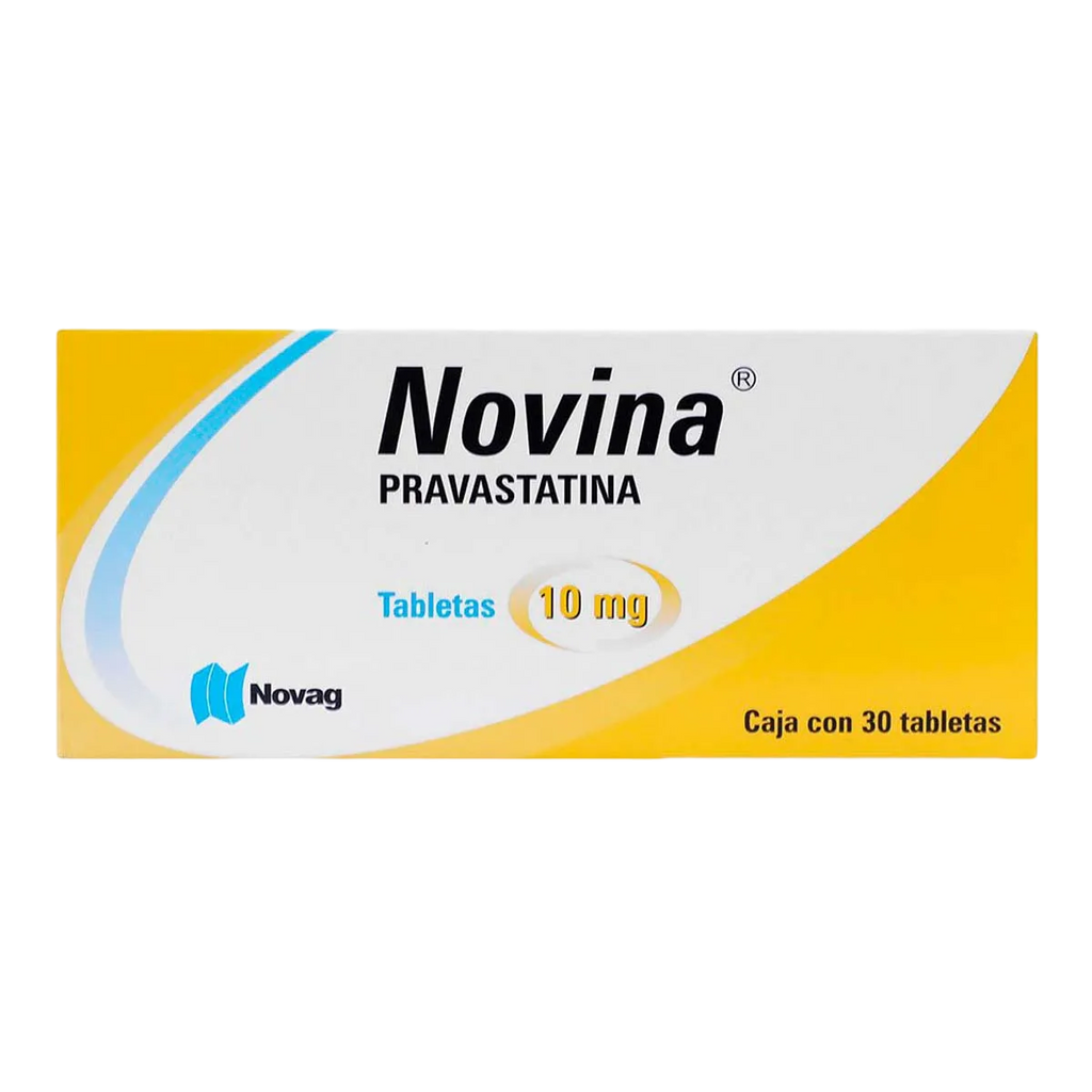 PRAVASTATINA NOVINA C/30 TAB. 10 MG.