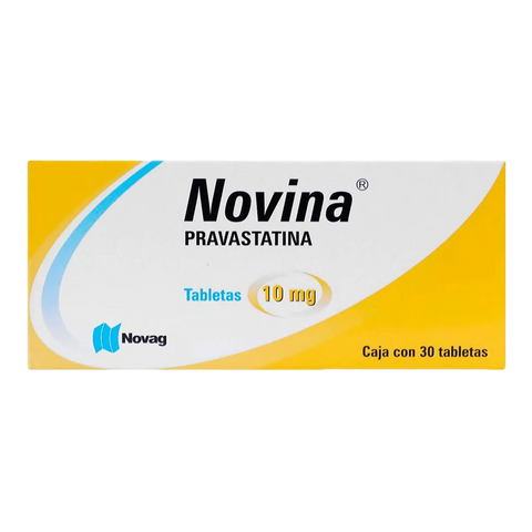 PRAVASTATINA NOVINA C/30 TAB. 10 MG.