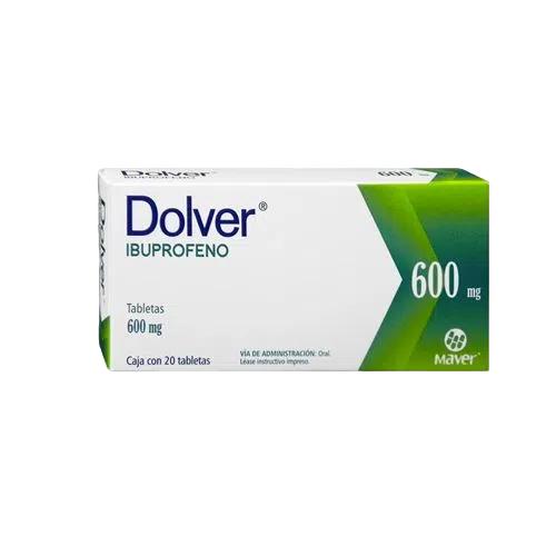 IBUPROFENO DOLVER C/20 TAB. 600 MG.