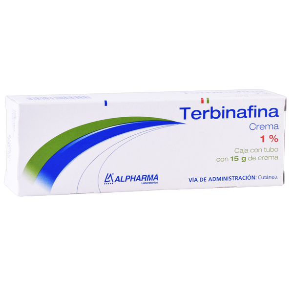 TERBINAFINA CREMA 1%  TUBO CON 15 G