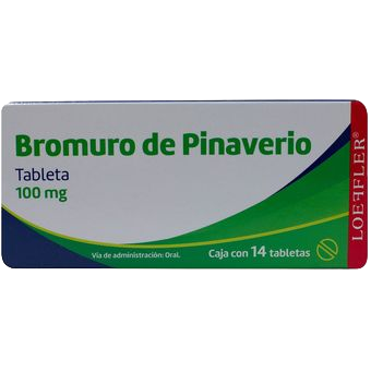 BROMURO DE PINAVERIO 100MG C/14 TAB