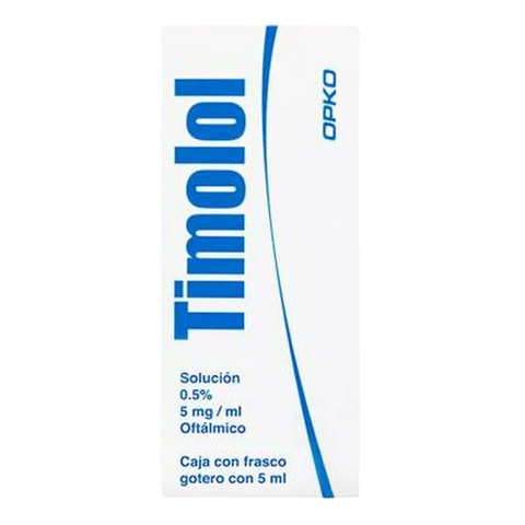 TIMOLOL SOL 0.50% 5 MIL