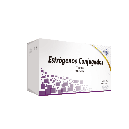 ESTROGENOS CONJUGADOS TABLETAS 0.652MG C/42