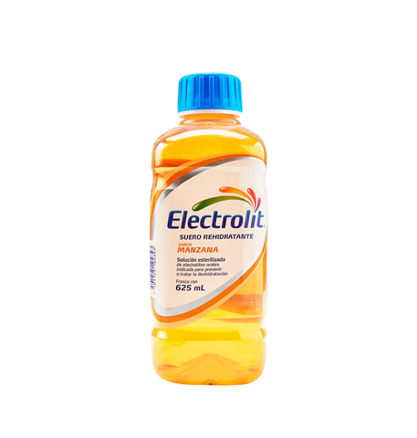 ELECTROLIT MANZANA PLASCO / SOL / 625ML